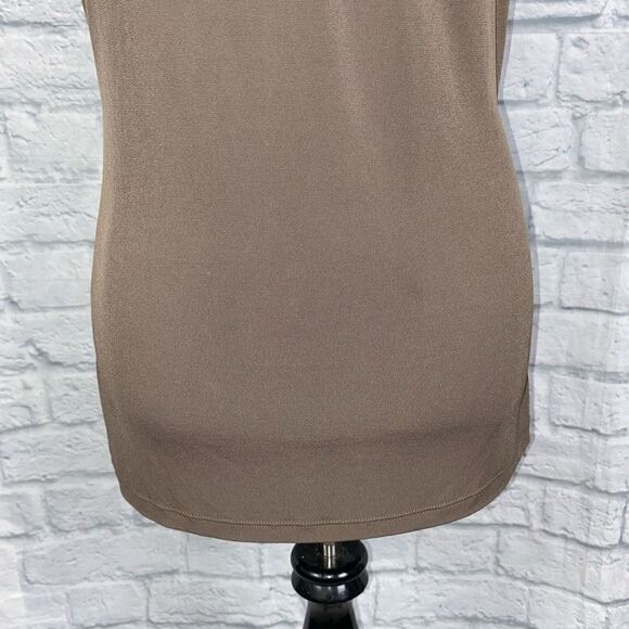 The Limited scoop neck Flowy blouse brown size xs - Picture 3 of 9